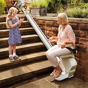 Acorn stairlifts - 130 Outdoor stairlift