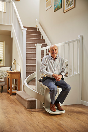 Acorn stairlift 180 curved