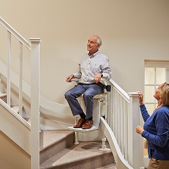 Curved Stairlift