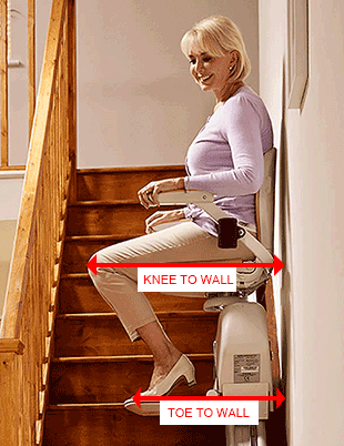 emulsión si puedes martillo Slim Stairlifts for Narrow Staircases | [2023 Update]