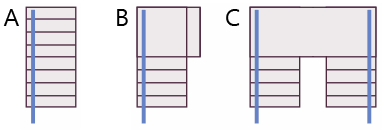 straight staircase layouts